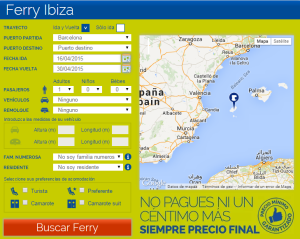 Ferry a Ibiza Ofertas de Ferries a Ibiza al mejor precio